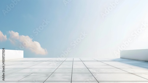 Minimalist Rooftop View