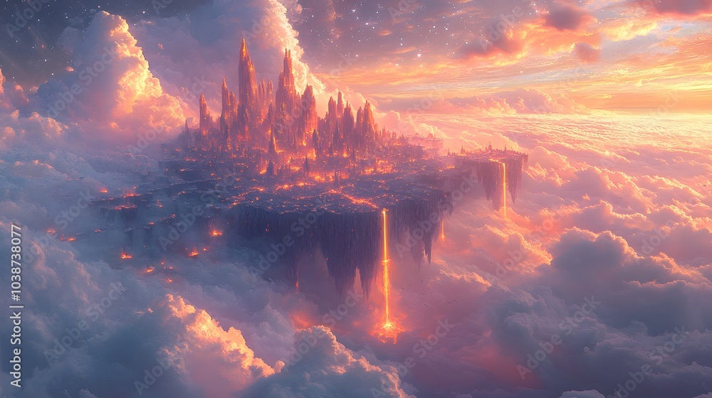 Floating City in the Sky Floating City in the Sky