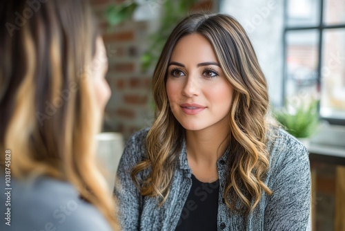 Female Investor Discussing Investment Strategies