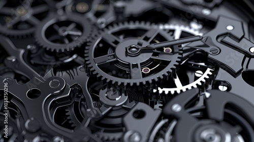 old clock mechanism