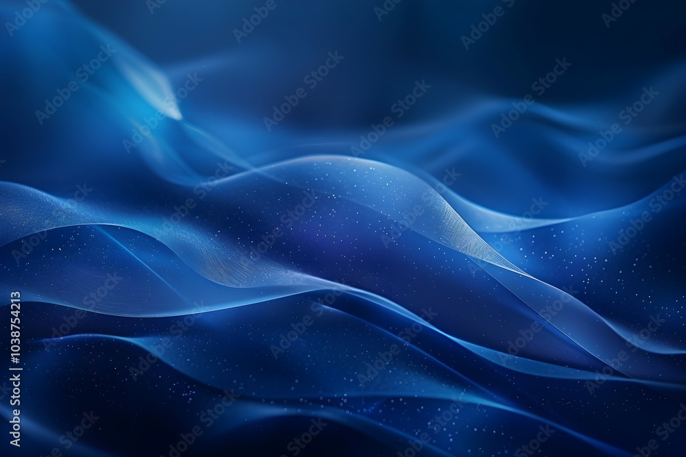 A close up of a wavy blue background A close up of a wavy blue background
