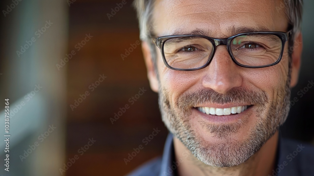 Happy middle aged professional business man, smiling mature executive ceo manager, 45 years old male entrepreneur, confident business owner wearing glasses in office. Headshot portrait Happy middle aged professional business man, smiling mature executive ceo manager, 45 years old male entrepreneur, confident business owner wearing glasses in office. Headshot portrait