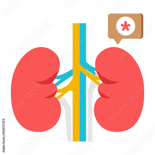 Premium download icon of kidneys

