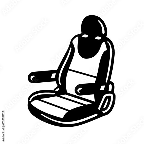 Black Car Seat