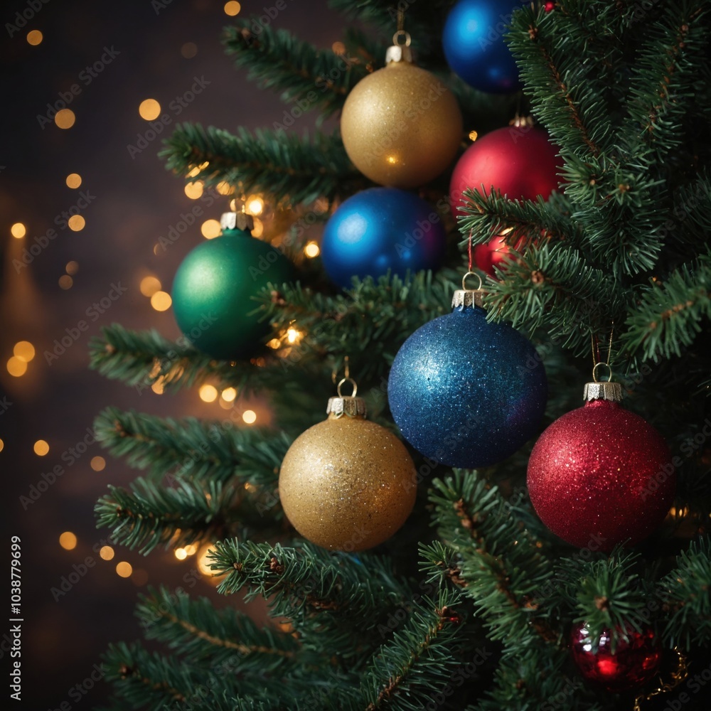 Bright decorations enhance the holiday spirit Bright decorations enhance the holiday spirit