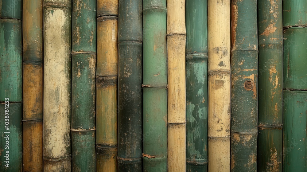 A close-up view of bamboo stalks, showcasing a variety of shades and textures, perfect for design and nature-themed projects. A close-up view of bamboo stalks, showcasing a variety of shades and textures, perfect for design and nature-themed projects.