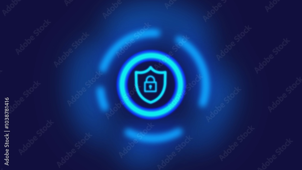 Cyber Security Concept : Shield on future technology Digital Background. Cyber Security Concept : Shield on future technology Digital Background.