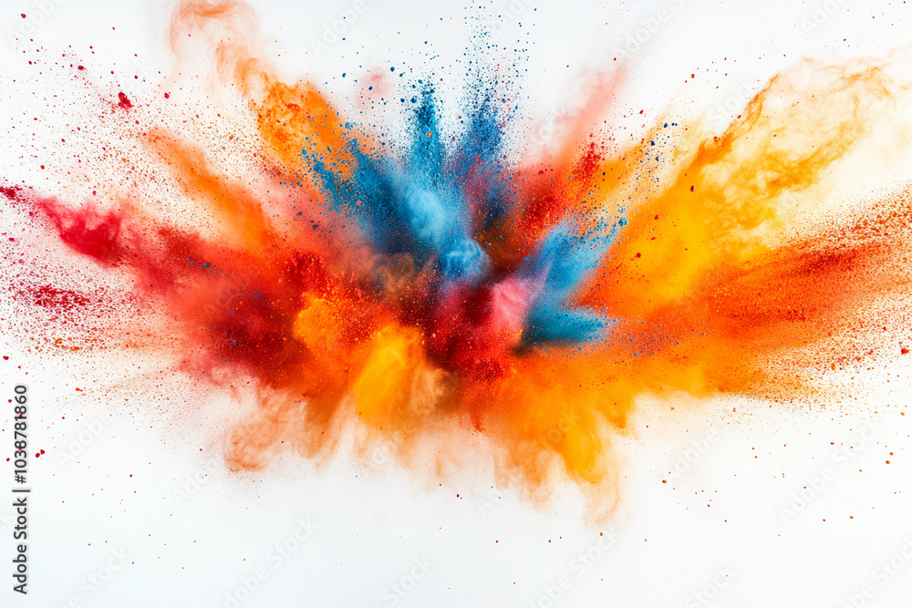 colorful explosion of vibrant hues and artistic expression colorful explosion of vibrant hues and artistic expression