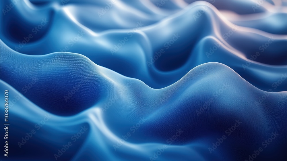 Abstract blue waves create a serene and calming atmosphere, perfect for nature-themed designs. Abstract blue waves create a serene and calming atmosphere, perfect for nature-themed designs.