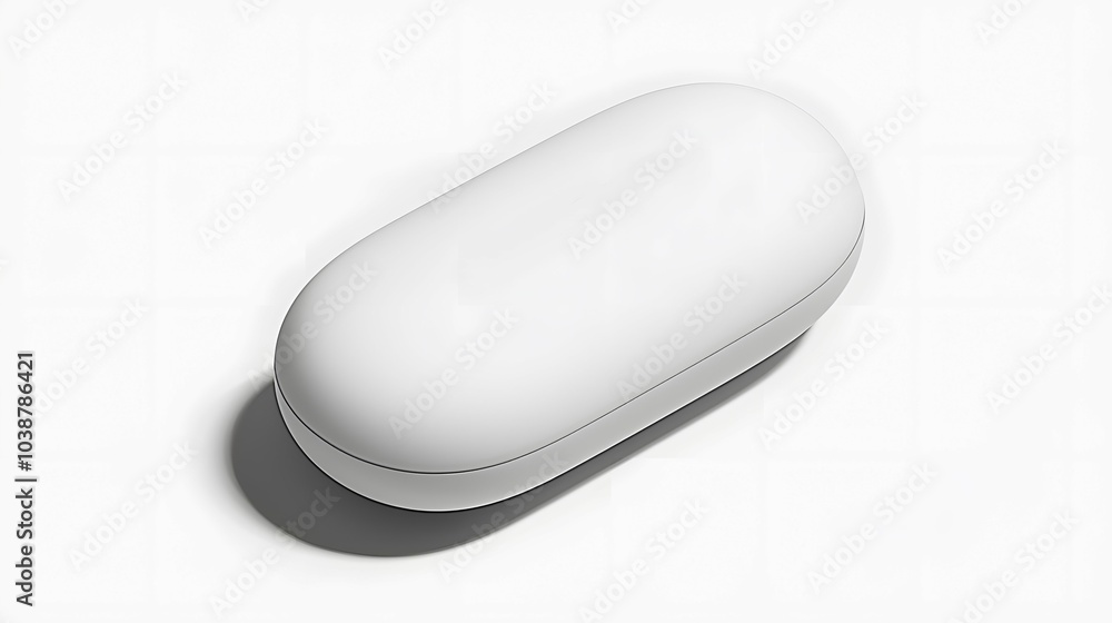 Minimalist White Soap: A pristine white soap, embodying simplicity and purity. Minimalist White Soap: A pristine white soap, embodying simplicity and purity.