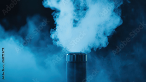 Vapor Cloud from an Electronic Cigarette