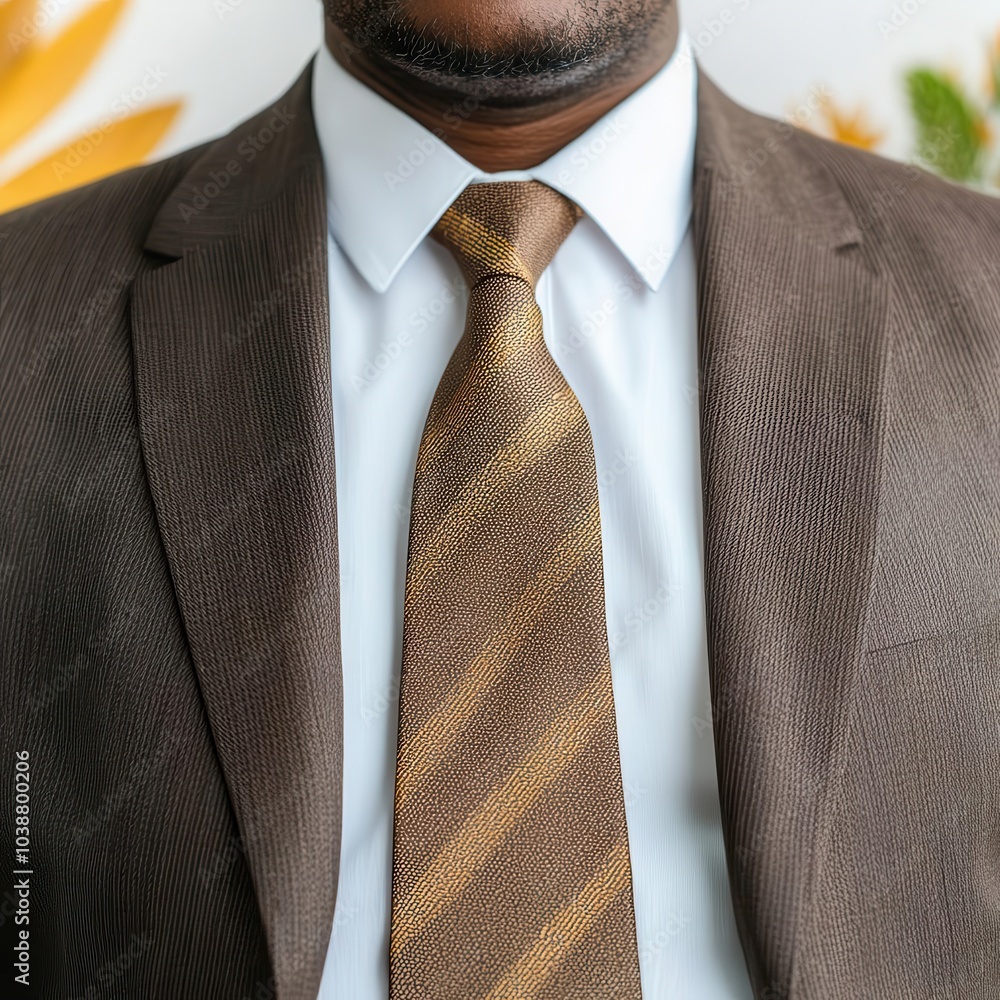 A businessman wearing a Thanksgiving tie during a video call, holiday decorations in the background, Thanksgiving tie, remote work celebration A businessman wearing a Thanksgiving tie during a video call, holiday decorations in the background, Thanksgiving tie, remote work celebration