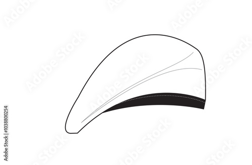 editable cap sketches in Adobe Illustrator offers designers flexibility and precision when developing headwear designs. These sketches allow for easy modification of all shapes, including the crown, b