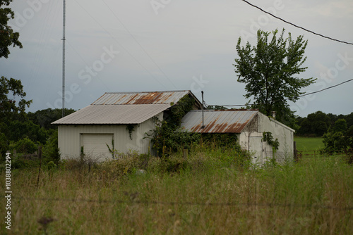old wooden barn