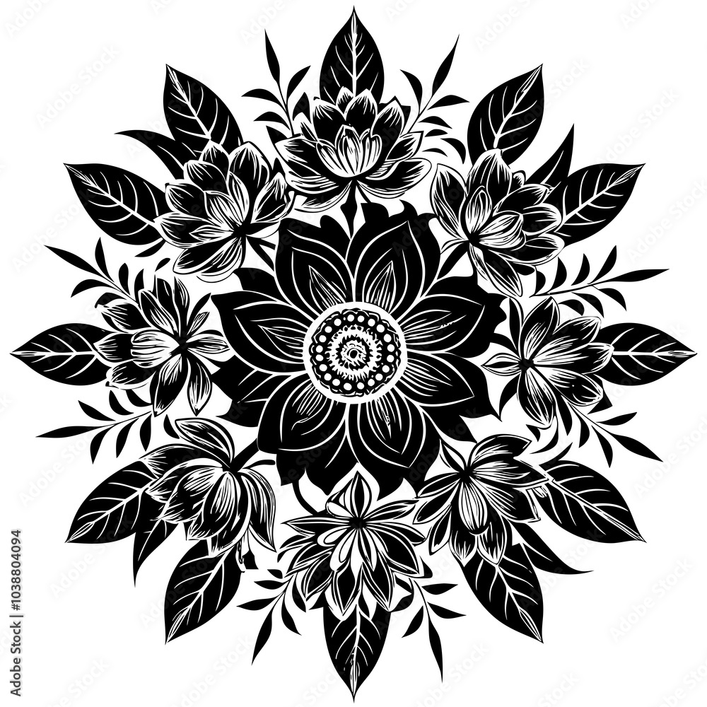abstract floral background abstract floral background