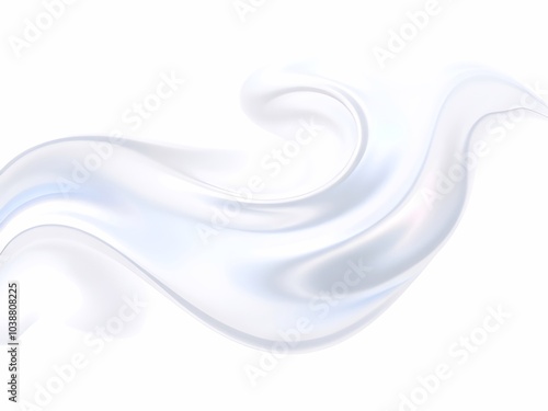 3d rendered abstract liquid wave background 