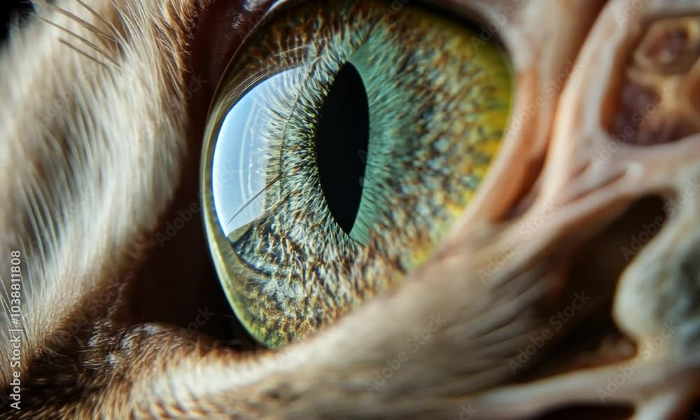 Close-up of a Cat's Eye Close-up of a Cat's Eye