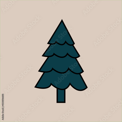 winter tree  Vector set template for laser, paper cutting. Decorative ornate illustration. Trees for cards, flyers, print. Modern design for winter holidays eps 10

