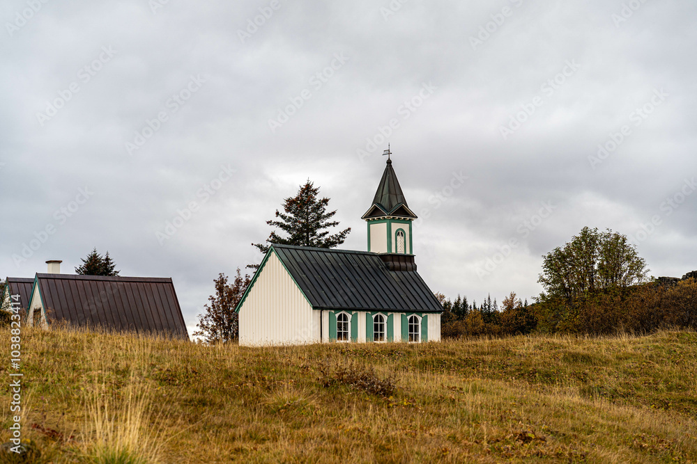 Fototapeta premium Ring Thingvellir - Iceland - October