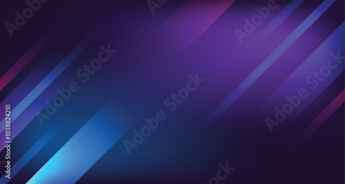 Abstract geometric line neon background