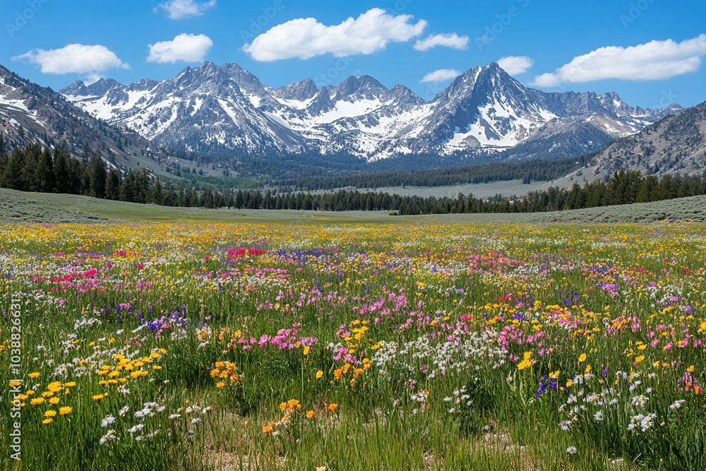 Obraz premium meadow with flowers