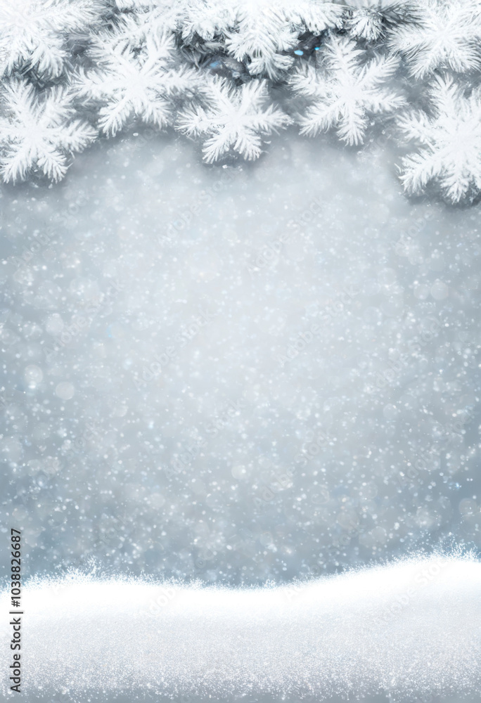 Große, weiße Schneeflocken schmücken den oberen Rand eines eisblauen Hintergrunds, während unten eine Schneeschicht liegt, perfekt für winterliche Texte. Generative KI
Große, weiße Schneeflocken schmücken den oberen Rand eines eisblauen Hintergrunds, während unten eine Schneeschicht liegt, perfekt für winterliche Texte. Generative KI