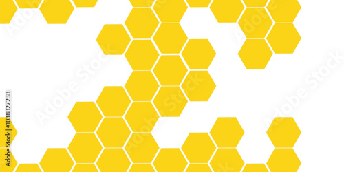 Abstract white background with hexagon and hexagonal background. Luxury white pattern with hexagons. abstract 3d hexagonal background with shadow. 3D futuristic abstract honeycomb mosaic background.