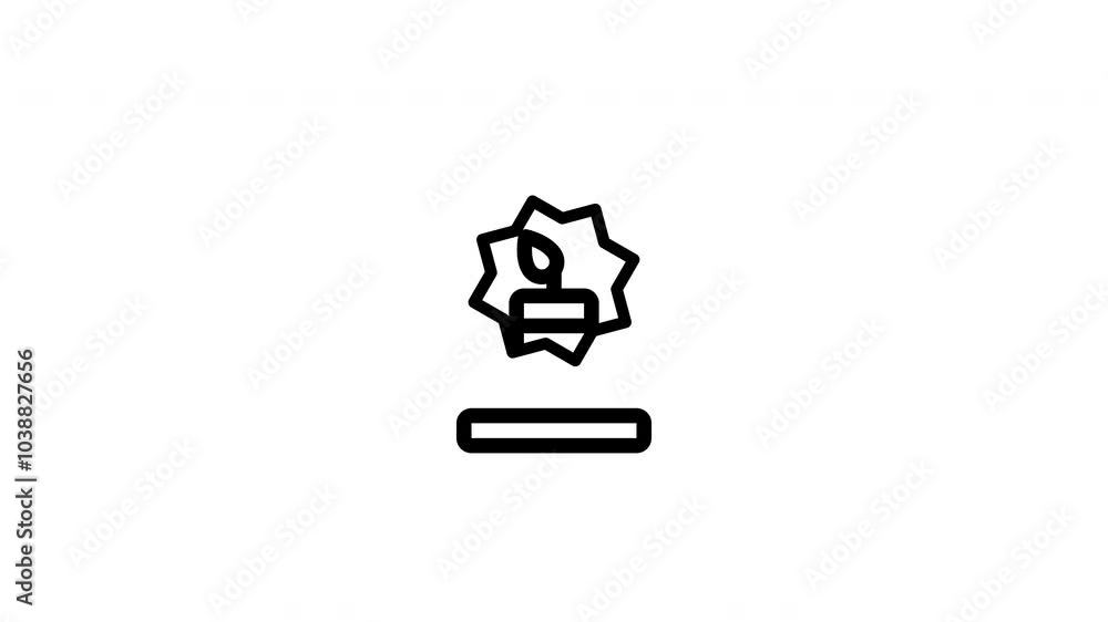 candle animated icon candle animated icon