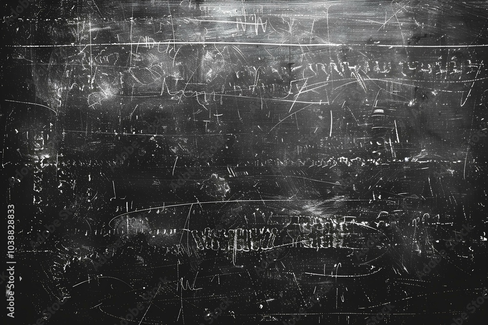 A blackboard with a lot of writing on it A blackboard with a lot of writing on it