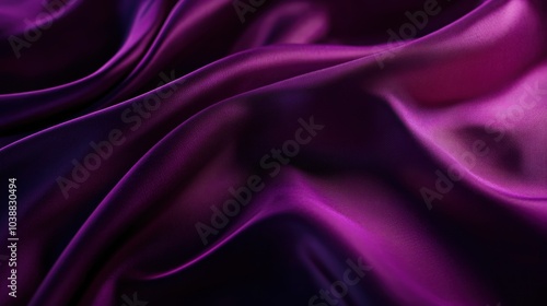 Purple Satin Fabric