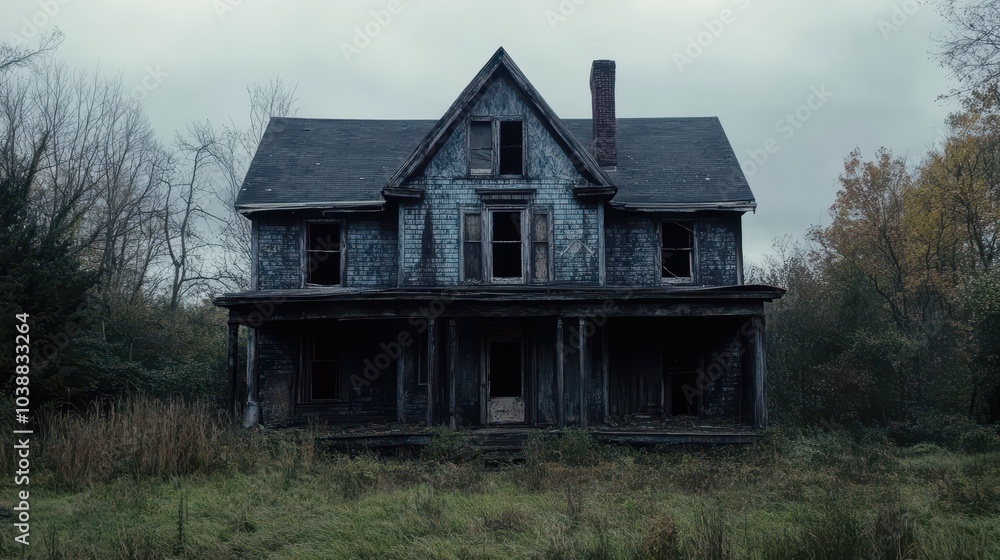A mysterious abandoned house where various urban legends manifest, featuring ghostly figures, shadowy creatures, and flickering lights that create an atmosphere of suspense and terror A mysterious abandoned house where various urban legends manifest, featuring ghostly figures, shadowy creatures, and flickering lights that create an atmosphere of suspense and terror