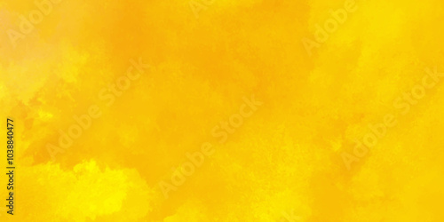 Background with yellow watercolor spot.Watercolor vector art background for cards, flyer, poster, banner and cover design.abstract background for design. Abstract yellow watercolor background.	