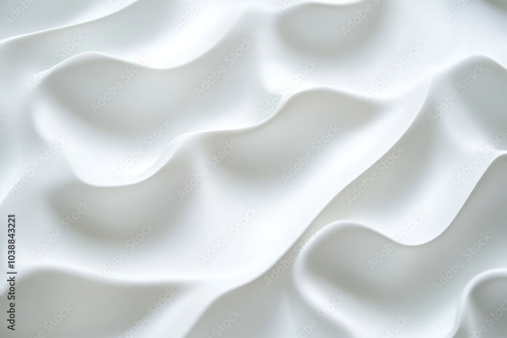 Obraz premium Close up texture of white plastic surface