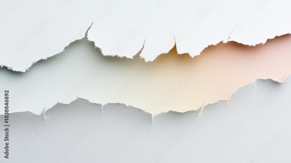 clean and crisp perspective showcases white torn paper that exposes a vibrant layer beneath ideal for artistic designs and creative uses. The interplay of textures invites imagination. clean and crisp perspective showcases white torn paper that exposes a vibrant layer beneath ideal for artistic designs and creative uses. The interplay of textures invites imagination.