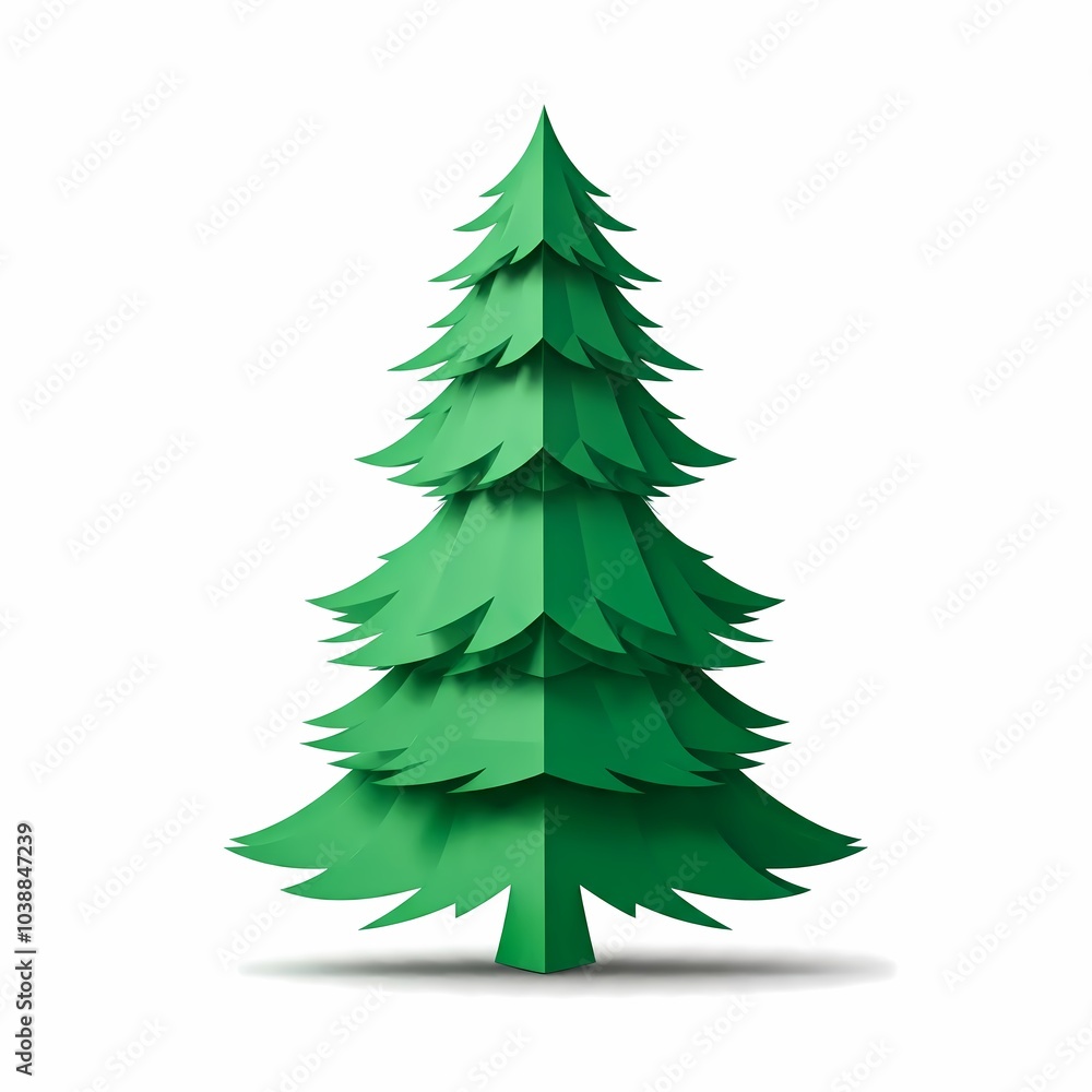 christmas tree isolated on white background. isolated . christmas tree isolated on white background. isolated .
