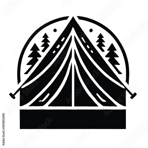 Tent Silhouette