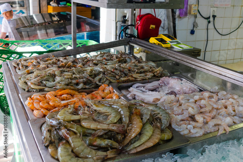 Fish market in Fortaleza, Ceara, Brazil.
