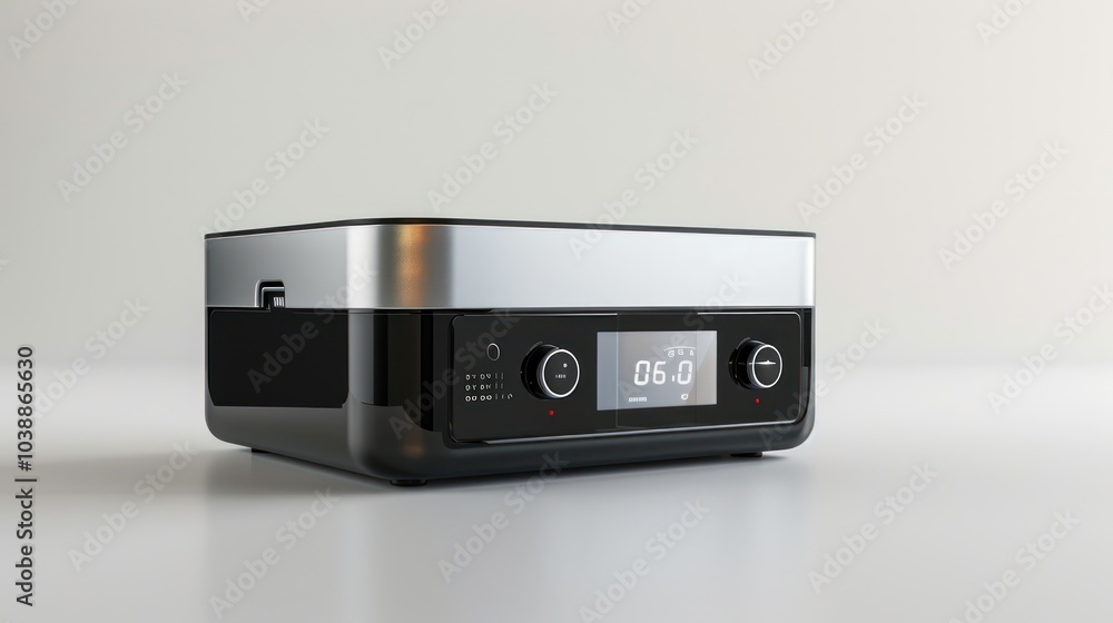 Fototapeta premium Modern sous vide machine isolated on white background