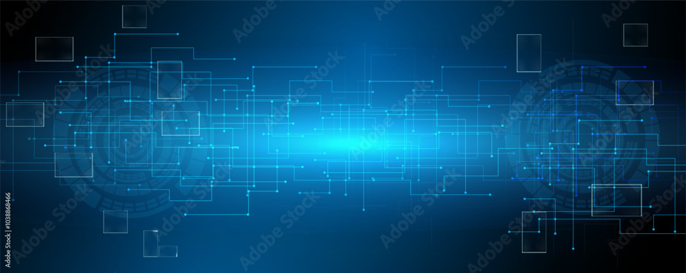 Digital futuristic technology background vector editable. Digital futuristic technology background vector editable.