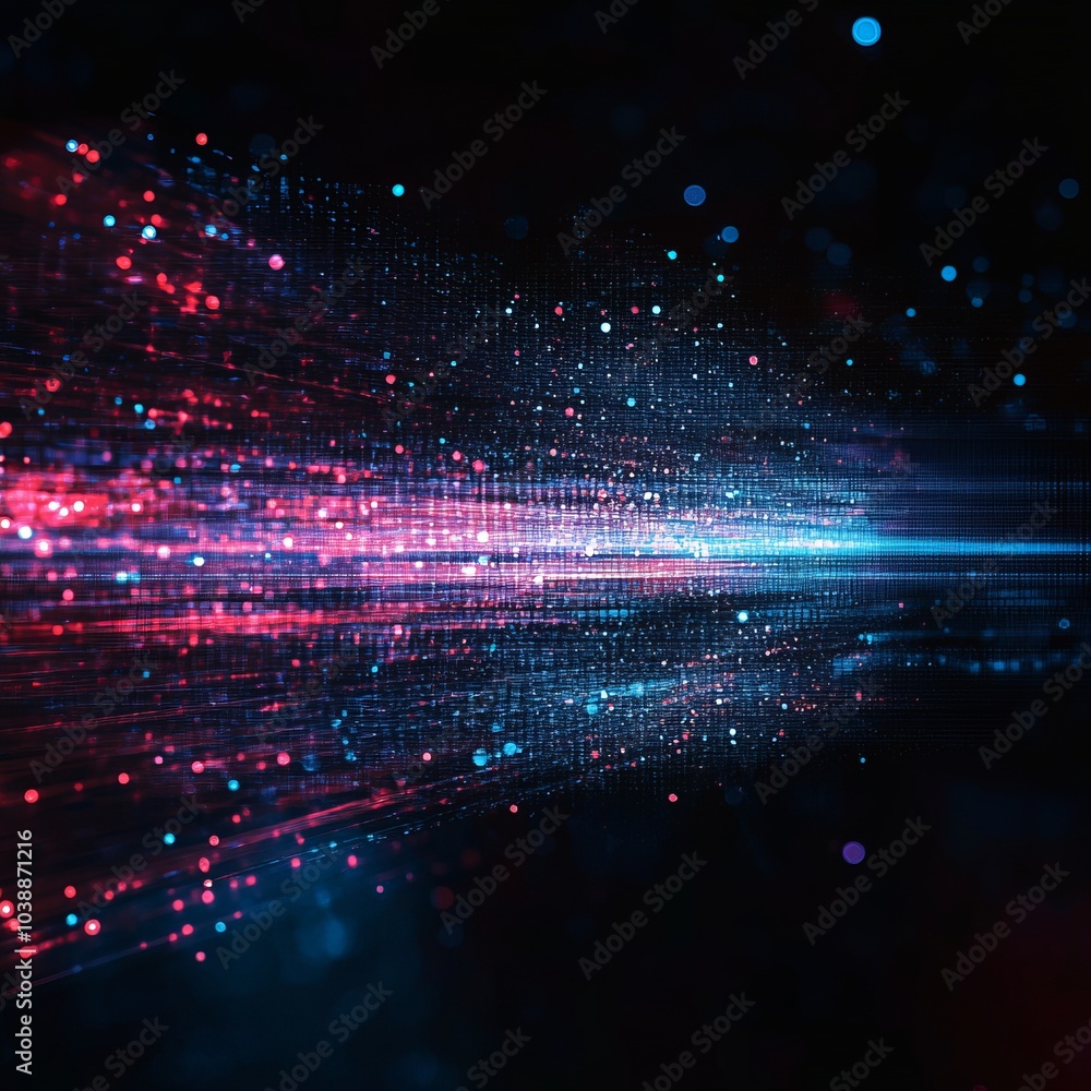 Fototapeta premium Digital abstract backdground for technological