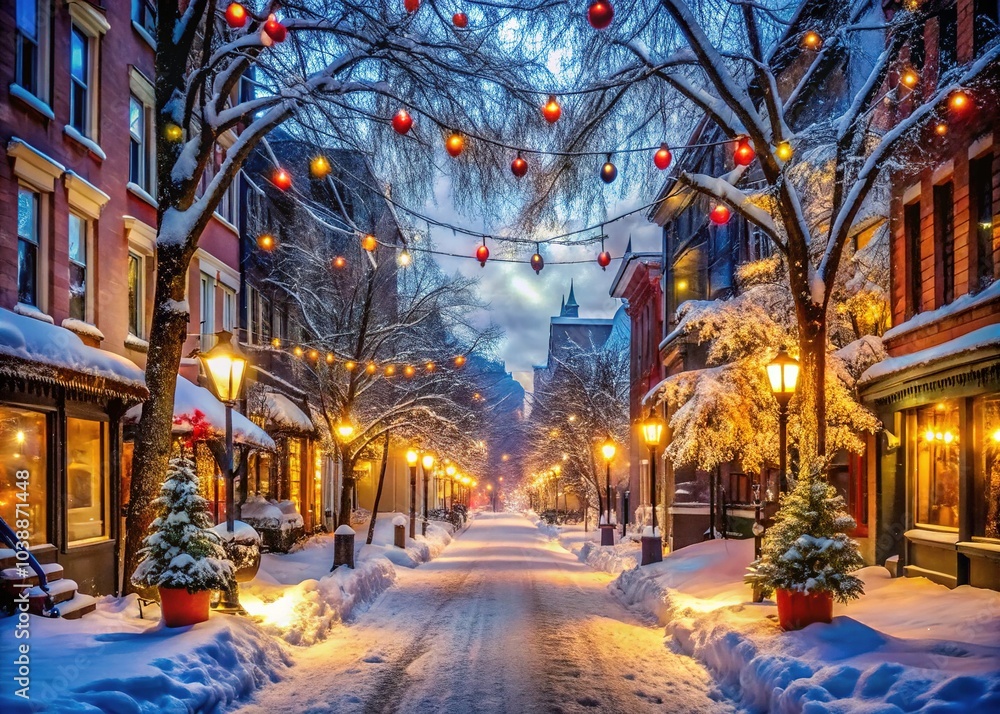 Experience the charm of winter in the city, where streets are blanketed in snow, twinkling lights shine, and cozy atmospheres create comfort and warmth everywhere. Experience the charm of winter in the city, where streets are blanketed in snow, twinkling lights shine, and cozy atmospheres create comfort and warmth everywhere.