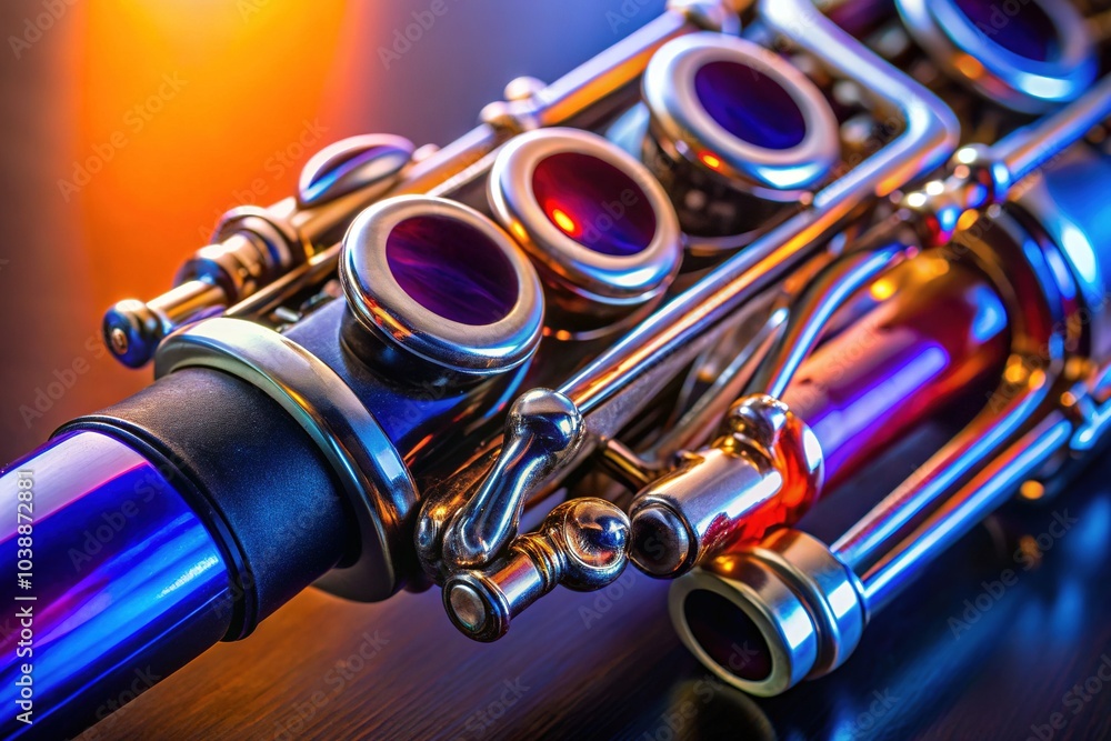 Naklejka premium High-Quality Clarinet Mouthpiece for Enhanced Sound and Performance - Perfect for Musicians and Clarinet Players of All Levels