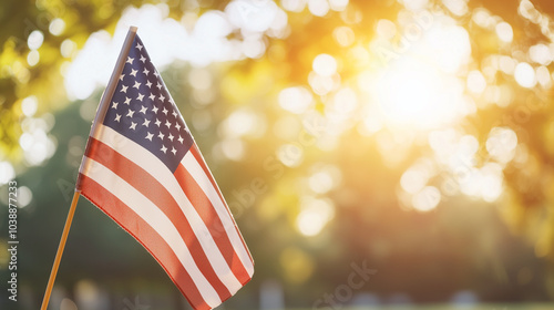 Veterans Day Celebration Honoring Heroes in Park Setting