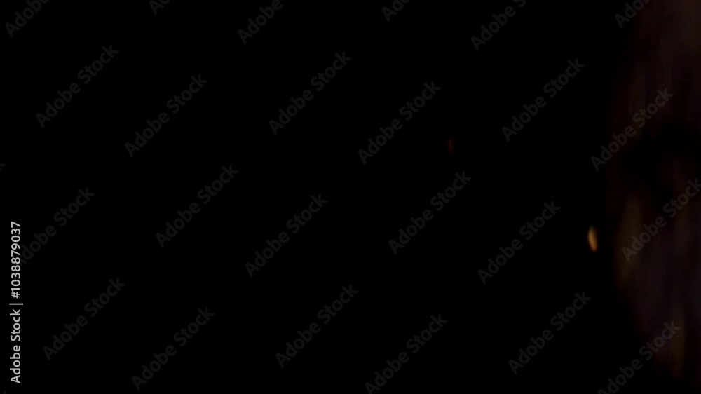 Shutter flashback light overlay with real 35mm, 16mm, 8mm footage for vintage film project