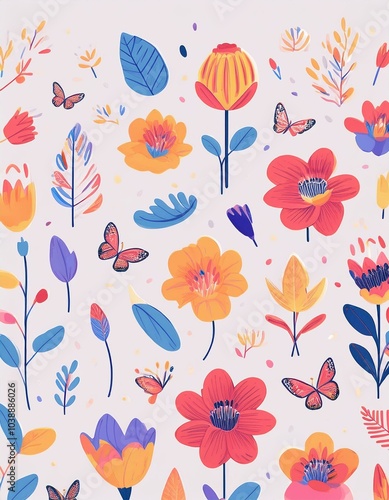 Haloween animals set kawaii doodles