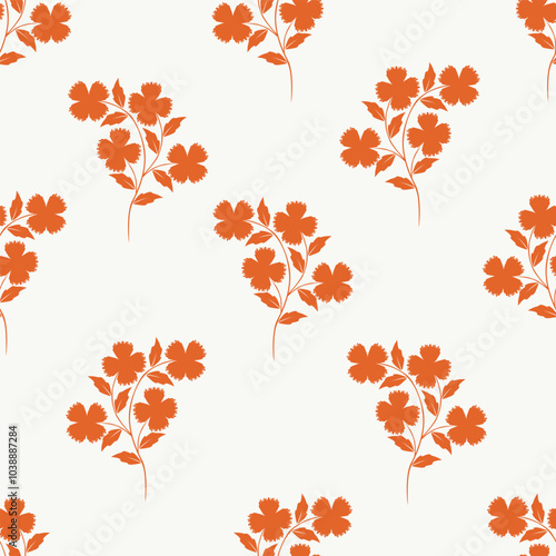 abstract flower patterns in various patterns, motifs, for textures, backgrounds and other digital needs