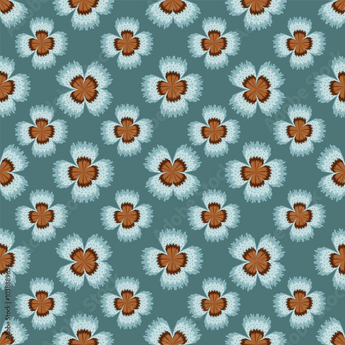 abstract flower patterns in various patterns, motifs, for textures, backgrounds and other digital needs
