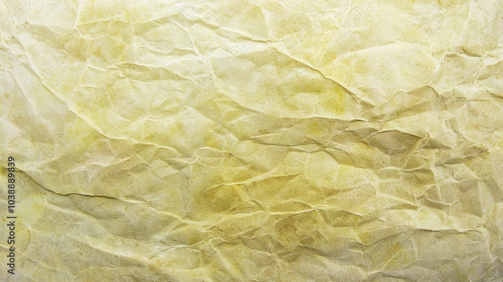 Fototapeta premium Vintage texture with wrinkled paper background for creative design projects