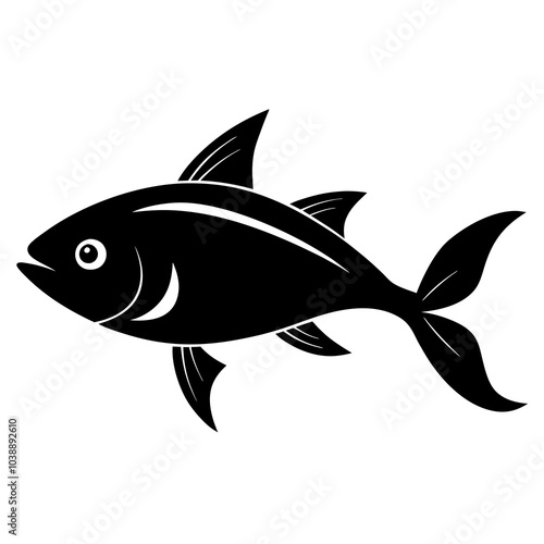 Fish Silhouette  vector illustration