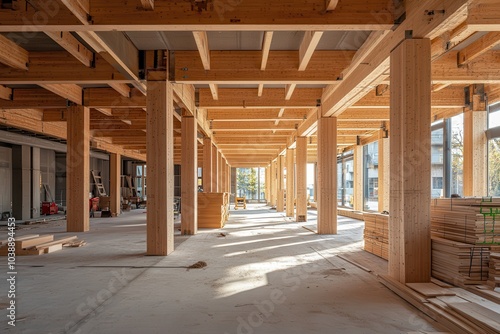 Site for mass timber construction